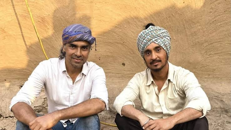 Diljit Dosanjh 'Chamkila' movie shooting scene