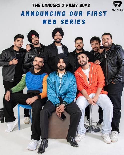 The Landers X Filmy Boys  in new punjabi Web Series