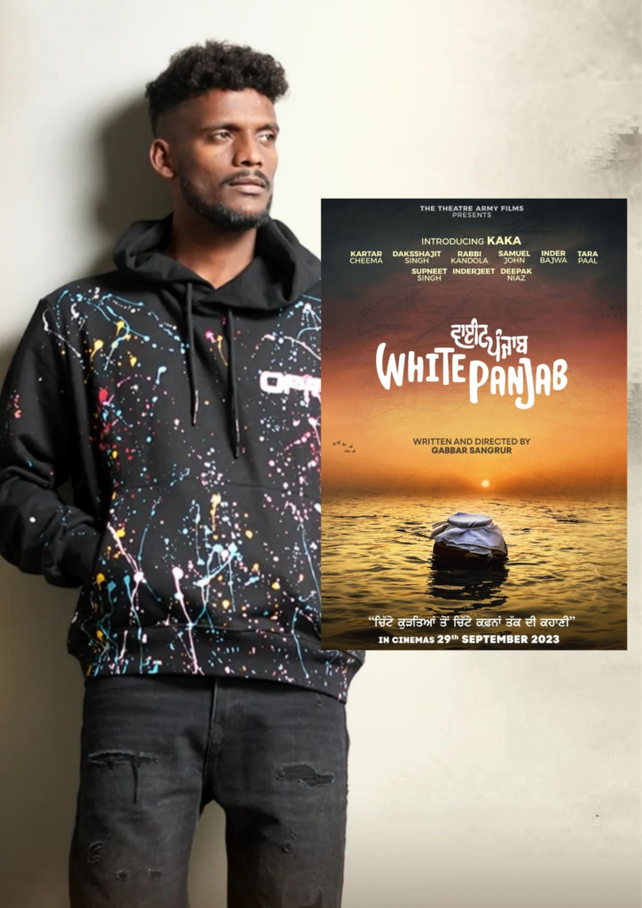 Singer Kaka debuts in Punjabi film 'White Panjab' Poster