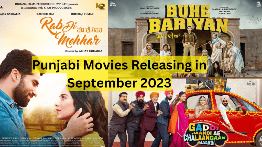 Punjabi Movies Releasing in September 2023