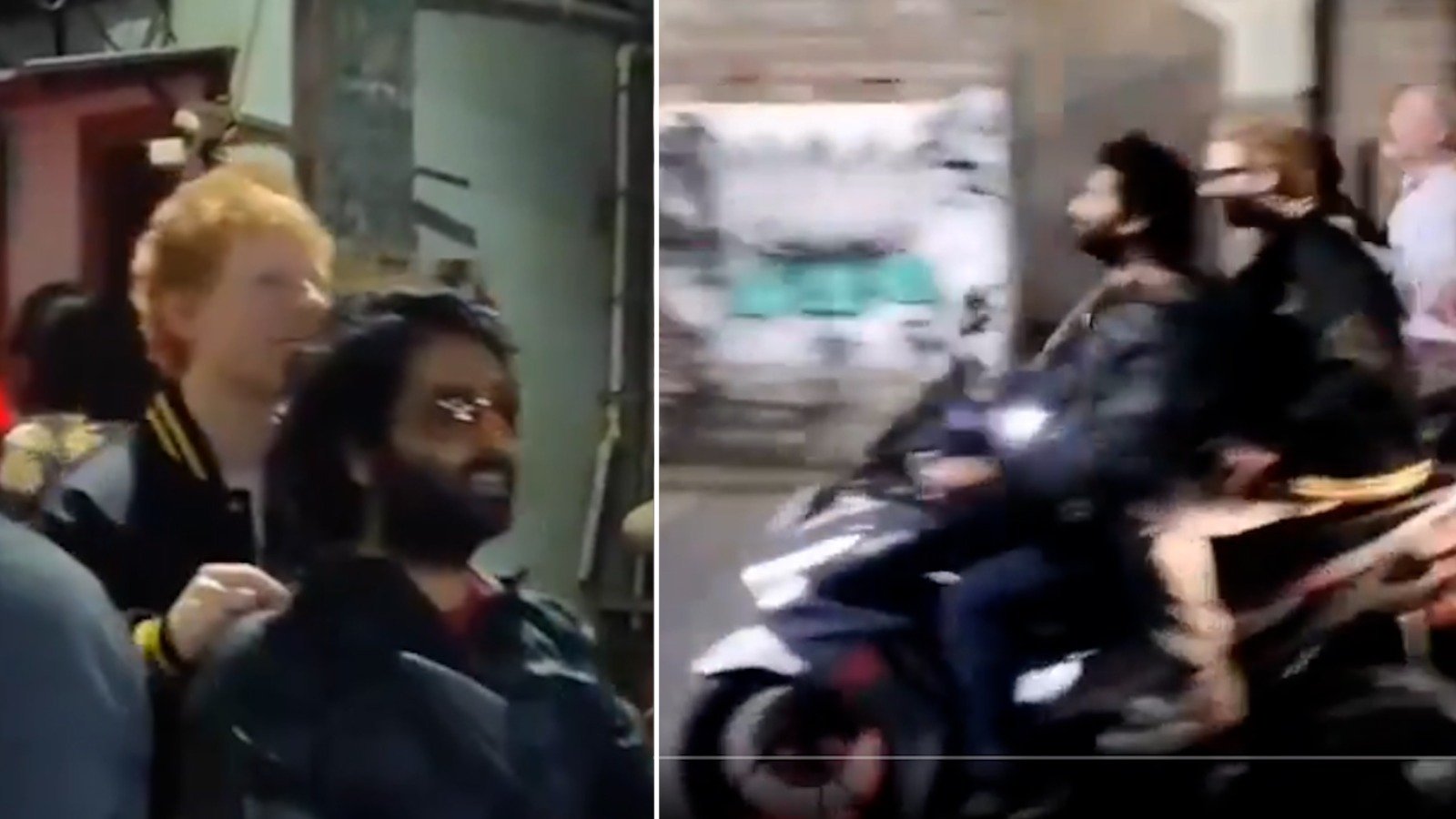 Arijit Singh Gives Ed Sheeran a Scooter Ride in India!